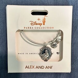 Disney Ursula Diabolically Devious Silver Alex and Ani Bracelet‎ Brand New!!